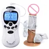 Toys adultes BDSM Sexe électrique sexe coq anneau scrotum Sleeve Electro Stimulation Thérapie Masse-pénis Extender Male Masturbation Tool 230824