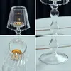 Europe style glass candle holders for decoration candle holder decor for table home decor wedding Candlesticks for candles mini HKD230825