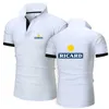 RICARD nueva marca de verano Casual transpirable Polo camisa de manga corta para hombres camisa de negocios diseño de moda Tops camisetas ropa HKD230825