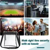 Waist Bags Fabric Organizer PVC Messenger Bag Handbag Shoulder For Concert Sports Events Beach