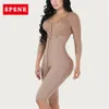 Taillen-Bauch-Shaper, der Unterwäsche abnimmt, Faja Postparto Skims Shapewear, Bauch, langes, schlichtes Korsett, Bruststraffer, Bodyshaper mit BH und Ärmeln, 230824