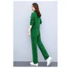 Women's Two Piece Pants Women Sweater Suit Sportswear Two-piece Autumn Long High-end Spring Fashion Explosion Style Casual Cardigan Set