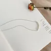 Kettingen Natuurlijke Zoetwaterparel Choker Ketting 925 Sterling Zilveren Sieraden Voor Vrouwen Koreaanse Trend