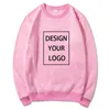 Men's Sweaters Custom Sweatshirt Men DIY Sportswear Design Yourself Pattern Text Top Wear Print Your Women Pullover Trendy Streetwear 230824