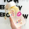 50Pcs-Pack Cartoon Barbie Stickers Waterproof Vinyl Stickers for Luggage Water Bottle Laptop Car Planner Scrapbooking Phone Mac Decals