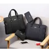 Laptop Bags Double Layers Men's Leather Business Briefcase Casual Man Shoulder Bag Messenger Male Laptops Handbags Men Travel 230825