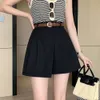 Overalls Casual Shorts Skirts Womens Summer High Waist Loose Wide Legs A Line Short Skirt Pants Elastic