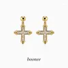 Stud Earrings LONDANY European And American Ins Vintage Ear Jewelry Minimalist Cross For Women