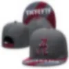 2023 Masowe mężczyzn Koszyka dla kobiet Snapback Alabama Baseball Snapbacks WSZYSTKIE Drużyny dla mężczyzn w piłce nożnej HAT HOP HOP SPORTA