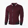 Camisolas masculinas 2023 camisola homens outono inverno sweatercoats masculino grosso cardigan moda homens jaquetas casuais zíper malhas tamanho S-3XL