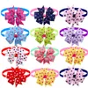 Cat Costumes 50100PC Dot Pattern Dog Bowties For Dogs Pets Bows SmallMiddle Bow Tie Neckties Grooming Accessories Small 230825