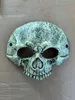 Feestmaskers Cosplay Griezelige Schedel Eng Masker Half Gezicht Bloedig Skelet Spook Dood Halloween Feest Decoratief Fietsspel Aankleedmasker 230824