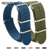 Uhrenarmbänder Hochwertiges Nylon 18mm 20mm 22mm Band Wasserdichtes Armband Militär Casual Armband Army Sport Ersetzen Sie 230825