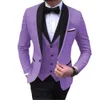 Erkekler Suits Blazers Avrupa ve Amerikan Business Sıraslı Takım Üçlü Set Damat Man Düğün Ziyafet Büyük Boyut Yakışıklı 230824