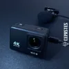 Caméras résistantes aux intempéries Caméra d'action Cerastes 4K 60FPS WiFi Anti-secousse avec écran de télécommande enregistreur de conduite Sport étanche EIS l230825