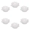 Castiçais 5 Pcs Elétrico Lotus Night Light Decor Lâmpada LED Out Door