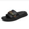 Leather outdoor sandals men's slippers beach summer net infrared wear fashion trend 2022 new men outdoor Vietnam