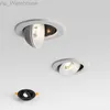 Spot LED Downlight Reded sufit Lampa 7W12W18W20W Ściemniana biała czarna czarna LED LED LIGHT 360 Regulowane do salonu HKD230825