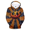 Men's Hoodies 3D Pumpkin Lamp Printed For Men Halloween Carnival Night In Sweatshirts Autumn Fashion Oversized Clothing Funny Coat