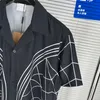 メンズデザイナーTシャツポロスブラックホワイトショートスリーブメンズファッションストリートウェアサマーTシャツティーサイズZ15