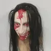 Maski imprezowe film Evil Dead Rise Mask Cosplay Rave Horror Duch Halloween Straszny horror lateksowy Hełm dla dorosłych Przerażające nakrycie głowy 230824