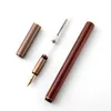 Фонтановые ручки ретро металлический фонтан ручка 0,5 мм винтажные деревянные ручки для студентов искусство каллиграфия ручки бизнес -подарки канцелярские товары 230825