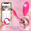 Giocattoli per adulti Controllo APP vibratore per uova vibratore femminile clitoride indossabile punto G mutandine Kegel palline vaginali adulti giocattolo del sesso per le donne Sexshop 230824