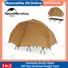 Skydd NatureHike Camping Quickopen 20D Tält Offtheground Singel Ultralight Tent kan matchas med Camp Bed Outdoor Camp Equipment