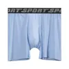 Onderbroek Heren Ondergoed Boxers Shorts Homme Naadloze Slipje Man Ijs Zijde Ademend U Bolle Zakje Lange Been Cueca Plus size