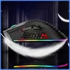 BM600 Rechargeable Gaming Mouse USB 2.4G Wireless RGB Light Honeycomb Gaming Mouse Desktop PC Computers Notebook Laptop Mice HKD2308251.