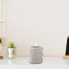 Minimalist Ceramic Candle Holder Home Decoration Modern Candlestick Craft Room Decor Multipurpose Decor For Home Bookshelf HKD230825 HKD230827