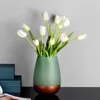 Vases Nordic Stained Glass Vase Decoration Flower Arrangement Creative TV Cabinet Living Room Desktop Home Hydroponic