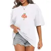 Women's T Shirts Cottagecore Aesthetic Mushroom Frog Print Women Tshirts Hip Hop Cute T-Shirt Summer Tops Cotton Oversize Female Clothes