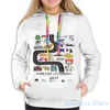 Herrtröjor herrar tröja för kvinnor roliga skrov City of Culture Print Casual Hoodie Streatwear