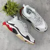 2023 Designer 17FW Triple S Men Women Casual Shoes sneakers platform Tan clear sole black white grey red pink blue Royal Neon Green mens trainers sports sneaker