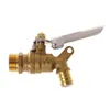 Kitchen Faucets " Garden Outdoor Brass Faucet Public Places Lockable Water Tap Single Hole Dropship