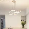 Matsalslampa Personlighet Kreativitet Clover Restaurang Pendant Lamp Nordic Modern Simple Dining Room Hotel Art Bar Lamp HKD230825