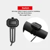 Bike Horns 125db USB Charge Bicycle Electric Bell Cycle Motorcycle Scooter Trumpet Horn Optional Anti-theft alarm Siren Remote Control 230824