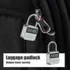 Digital Timer Lock USB LCD Display Metal Micro Electronic Rechargeable Timer Time Out Multi-Function Heavy Duty Padlock HKD230824