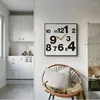 Wall Clocks Stylish Original Art Elegant Kid Aesthetic Simple Clock Number Modern Cute Funny Horloge Home Decoration Luxury