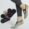 Sports Socks Yoga Summer Women Cotton Dot Silicone Nonslip Grip Pilates NoShow 230824