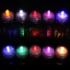 Underwater Flickering Flicker Flameless LED Tealight Tea Waterproof Candles Light Battery Operated Wedding Birthday Party Xmas Decoration
