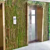Fleurs décoratives Simulation d'écorce d'arbre, décoration d'égout de maison, fausse mousse verte, mur d'herbe de mariage, plantes artificielles, vente au détail