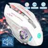 3600 DPI LED Optical USB Computer Mouse 6 Buttons Silent Mouse 2.4 GHz Wireless/ Wired Gaming Mouse Game Mouse Office Accessories Q230825