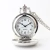 Pocket Watches 10pcs/lot Steampunk Vintage can DIY sticker picture epoxy Pocket Watch Necklace pendant xmas friend party gift 230825