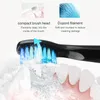 Escova de dentes XFU recarregável Sonic escova de dentes elétrica para cuidados bucais Dupont cerdas profundas limpas manchas de dentes escovação diária Essentials 230824
