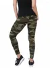 Kvinnors leggings 2023 Cuhakci kvinnor kamouflage fitness militär armé gröna träning byxor sporter mager äventyr leggins