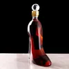 Strumenti da bar Lussuoso cristallo 350 750ML Tacchi alti Forma Decanter Vino rosso Brandy Bicchieri da champagne Accessori per bottiglie di whisky 230824