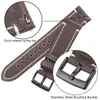 Watch Bands Vintage Genuine Leather Watchband 7 Colors Strap 18mm 20mm 22mm 24mm Women Men Cowhide Smart Band Belt Accessories 230825