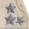 Giacche da donna Tay Cardigan con stelle ricamate lor Button Up Grosso maglione lavorato a maglia a trecce Spessa e calda Swif t Cardigan folcloristico 230824